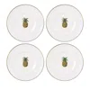 Lenox British Colonial Dessert Plates, Set Of 4 In White