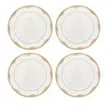 Lenox Colonial Bamboo Dinner Plates, Set Of 4 In White