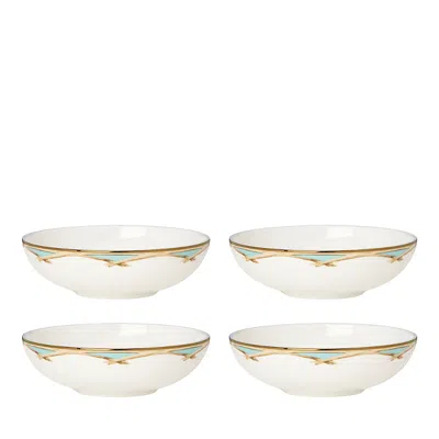 LENOX COLONIAL BAMBOO FRUIT BOWL, SET OF 4