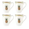 Lenox Colonial Bamboo Mug, Set Of 4 In White