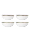 Lenox Contempo Luxe Place Setting Bowls, Set Of 4 In White