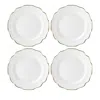 Lenox Contempo Luxe Dinner Plates, Set Of 4 In White