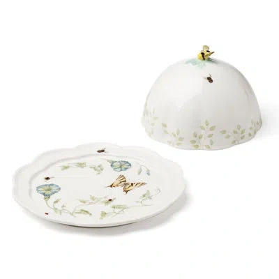 Lenox Covered Dish In White