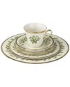 Lenox Discontinued  Holiday 5pc Place Setting In Beige
