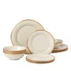 Lenox Eternal 12-piece Dinnerware Set, Service For 4 In Brown