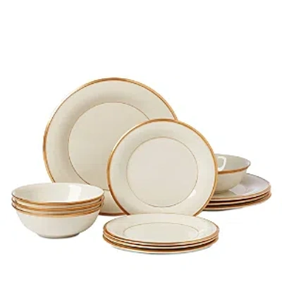 Lenox Eternal 12-piece Dinnerware Set, Service For 4 In White