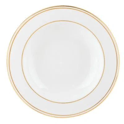 Lenox Federal 12 Oz. Soup Bowl In White;gold