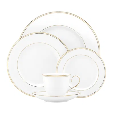Lenox Federal Gold 5-piece Place Setting In White/k Gold