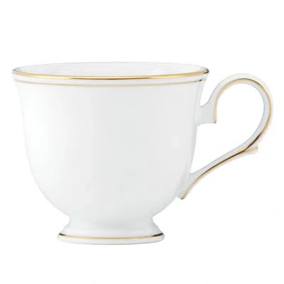 Lenox Federal Gold Footed Tea Cup In White;gold