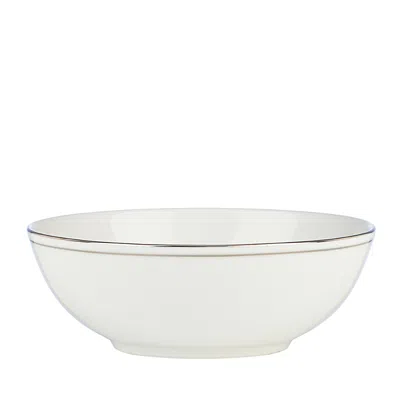 Lenox Federal Platinum Bowl In White/platinum