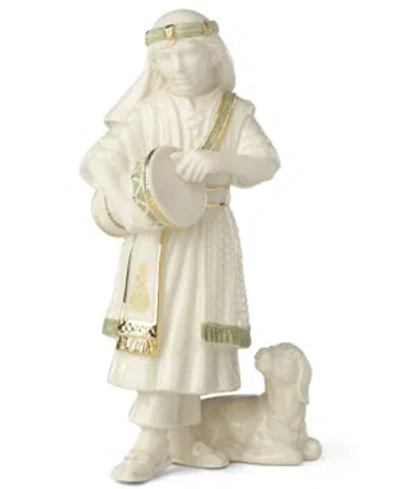 Lenox First Blessing Nativity Drummer Boy Figurine In Ivory