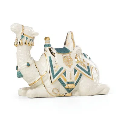 Lenox First Blessing Nativity Laying Camel Figurine In Multi