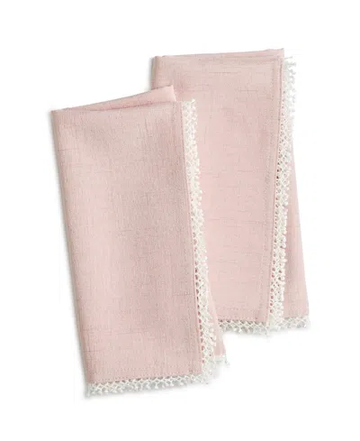 Lenox French Perle 19" X 19" Napkin In Blush