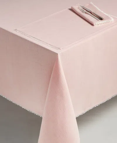Lenox French Perle 60" X 102" Tablecloth In Blush