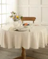 Lenox French Perle 70" Round Tablecloth In Brown