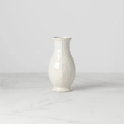 Lenox French Perle Giftware White 8" Fluted Vase