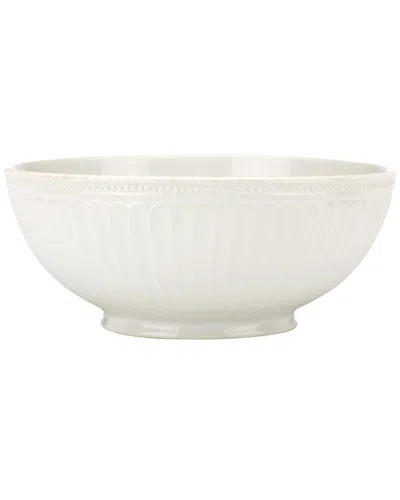 Lenox French Perle Groove Medium Serving Bowl In Neutral