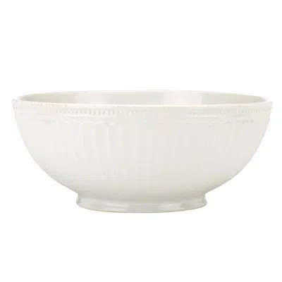 Lenox French Perle Groove White Groove 64 Fl Oz. Serving Bowl