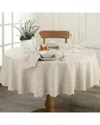 Lenox French Perle Linen Embroidered Tablecloth In Neutral