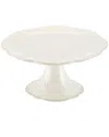 Lenox French Perle Pedestal Cake Plate