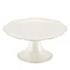 Lenox French Perle Pedestal Cake Plate In White