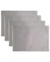 Lenox French Perle Placemat, Set Of 4 In Ice Blue
