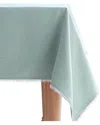 Lenox French Perle Solid Tablecloth In Green