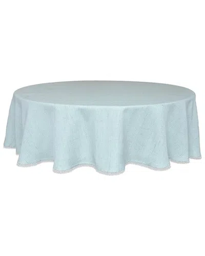 Lenox French Perle Solid Tablecloth In Blue