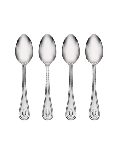 LENOX FRENCH PERLE TEASPOONS, SET OF 4