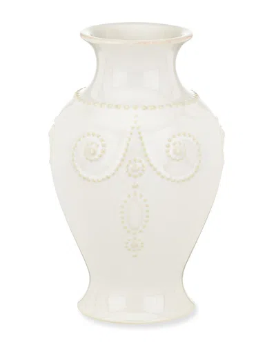 Lenox French Perle Bouquet Vase In White