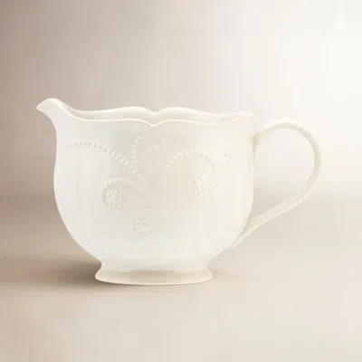 Lenox French Perle White Sauce Pitcher In Neutral