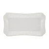 Lenox French Perle White Stoneware Serving Tray In White