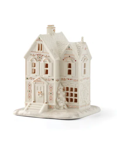 Lenox From The Vault!  Mistletoe Park Victorian House, Exclusively At Macy's In Transparent