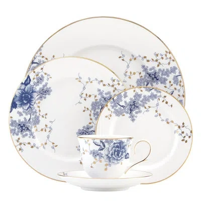 Lenox Garden Grove 5-piece Place Setting In Blue;white