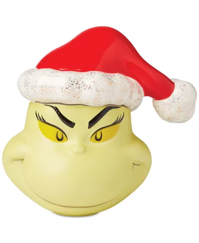 Lenox Grinchmas Covered Candy Jar In Ivory