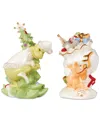Lenox Grinchmas Salt & Pepper Shaker Set In Ivory