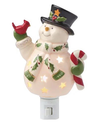 LENOX LENOX HAPPY HOLLY DAYS SNOWMAN NIGHT LIGHT
