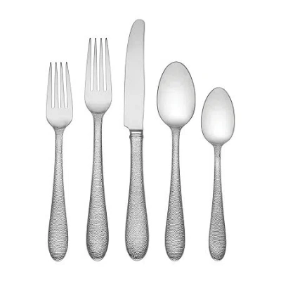 Lenox Haveson 65-pc. 18/10 Stainless Steel Flatware Set In Silver