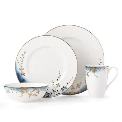 Lenox Highgrove Park 4-piece Place Setting In Blue;white
