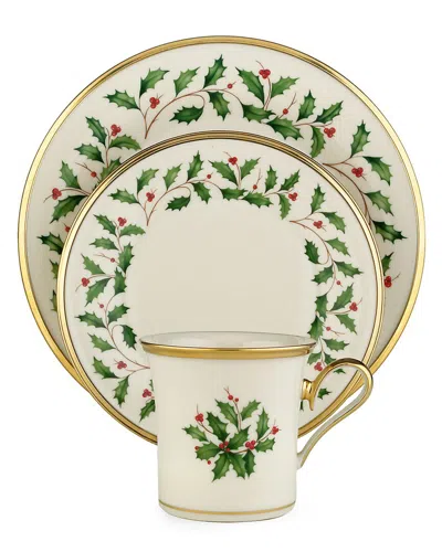 Lenox Holiday 12pc Dinnerware Set In White