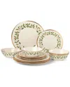 Lenox Holiday 12-piece Dinnerware Set In Multicolor
