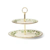 Lenox Holiday 2-tiered Server In White