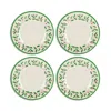 Lenox Holiday 4 Piece Melamine Accent Plate Set In Blue