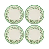 Lenox Holiday 4pc Melamine Accent Plate Set In Red/green