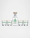 Lenox Holiday 5-piece Decanter & Whiskey Glass Set