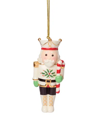 Lenox Holiday Accent Nutcracker Ornament In Multi