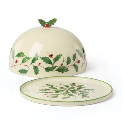 Lenox Holiday Covered Dish, Small In Neutral