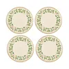 Lenox Set Of 4 Holiday Dinnerware Dinner Plates In Ivory
