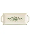 Lenox Holiday Hors D'oeuvre Tray In White