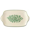 Lenox Holiday Large Serving Platter In White
